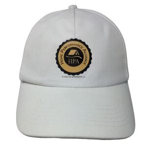 Home Performance Alliance Slideback Hat White One Size Adjustable Vista